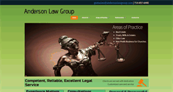 Desktop Screenshot of andersonlawgroup.com